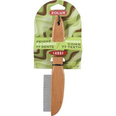 Zolux Grzebień "Bamboo" 77 zębów - duży 1108228 3336024707654