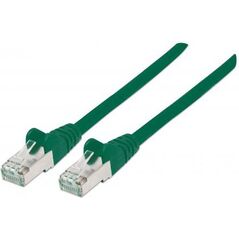 Intellinet Network Solutions Patchcord S/FTP, CAT7, 0.25m, zielony (740593) 1413740 766623740593
