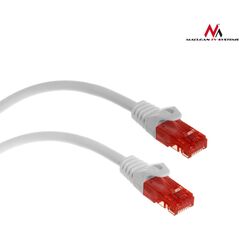 Maclean Patchcord, Cat6, 1m, bialy (MCTV-301W) 1422402 5902211105954