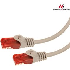 Maclean Patchcord, Cat6, 2m, szary (MCTV-302S) 1422433 5902211106012