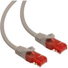 Maclean RJ-45/RJ-45, kat.6, U/UTP, szary, 3m (MCTV-303S) 1422491 5902211106074