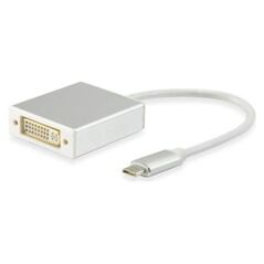 Adapter USB Equip USB-C - DVI Biały  (133453) 1482830 4015867199671
