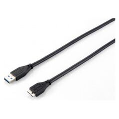 Kabel USB Equip USB-A - USB-B 2 m Czarny (128397) 1502408 4052305348833