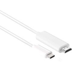 Kabel USB Club 3D USB-C - HDMI 1.8 m Biały (CAC-1514) 1637658 8719214470791
