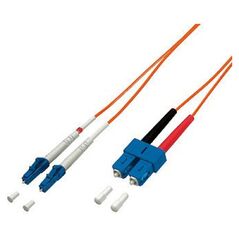 Equip Patchcord światłowodowy LC - SC Multimode Duplex OM1, 2m (254322) 1717246 4015867115787