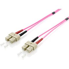 Equip Patchcord światłowodowy SC - SC Multimode Duplex OM4, 5m (255525) 1724486 4015867178744