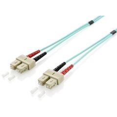 Equip Patchcord światłowodowy SC - SC Multimode Duplex OM3, 3m (255323) 1724503 4015867162422