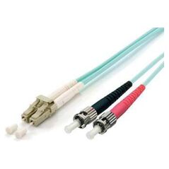 Equip Patchcord światłowodowy LC - ST Multimode Duplex OM3, 1m (255211) 1724524 4015867166789