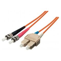 Equip Patchcord światłowodowy ST - SC Singlemode Duplex OS2, 5m,żółty (252335) 1724542 4015867176887