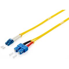 Equip Patchcord światłowodowy LC - SC Singlemode Duplex OS2, 1m (254331) 1724551 4015867175019