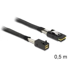 Delock SFF 8087 - SFF 8643, 0.5m, Czarny (83388) 1749860 4043619833887