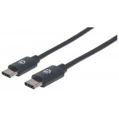 Kabel USB Manhattan USB-C - USB-C 3 m Czarny (354882) 1770769 766623354882