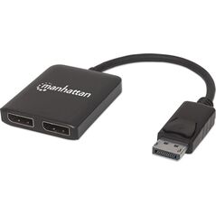 Manhattan Manhattan Splitter 2-Port Display-Port mit MST 4K@30HZ - 207768 1771052 766623207768