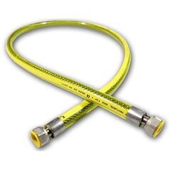 Mora PRZEWÓD GAZOWY oplot PVC F1/2-F1/2 L-1500 z dwiema obrotowymi nakrętkami 1791544 5903240759071