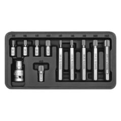Yato Końcówki wkrętakowe Spline M5-M12 11szt. (YT-0415) 3021583 5906083904158
