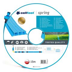 Cellfast Wąż zraszający Spring 1/2" 15m (19-022) 3033340 5901828855474