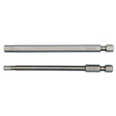 Yato Końcówki wkrętakowe Hex tamperproof 4x100mm 6x100mm 1/4 2szt. (YT-0495) 3039610 5906083904950