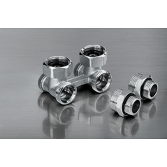 Valvex Zawór grzejnikowy kątowy 1/2x3/4" 1480070 3069294 5907451926925