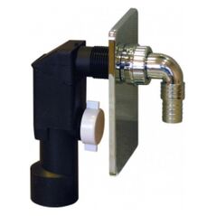 Syfon Rawiplast podtynkowy DN50 chrom (A603M50) 3076647 5900308735862