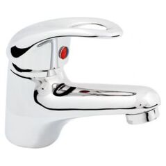 Bateria umywalkowa Hydroland Jowisz stojąca chrom (5900238565485) 3076706 5900238565485