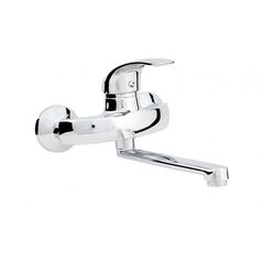 Bateria umywalkowa Hydroland Vena ścienna chrom (5900308734629) 3076734 5900308734629