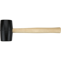 Topex Młotek gumowy rączka drewniana 680g 337mm (02A345) 3093568 5902062032225