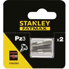 Stanley Końcówki wkrętakowe Torsion PZ3x25mm 2szt. (STA62042) 3102004 5035048372081