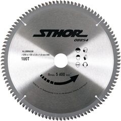 Sthor Piła tarczowa z węglikiem do aluminium 250x30mm 100z - 08854 3136549 5906083088544