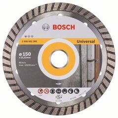 Bosch Diamentowa tarcza tnąca STANDARD FOR UNIVERSAL TURBO 150x22,2mm 2 608 602 395 3172181 3165140510028