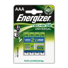 Energizer Akumulator Universal AAA / R03 500mAh 4 szt. 3183938 7638900394818
