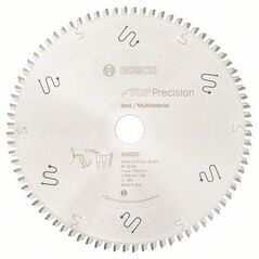 Bosch Tarcza pilarska Top Precision Best for Multi Material 254 x 30mm 80z (2608642098) 3245841 3165140574389