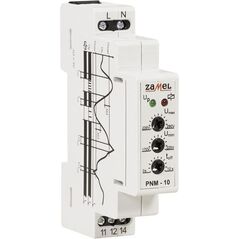 Zamel Przekaźnik napięciowy 1-fazowy 230V AC PNM-10 (EXT10000103) 3336636 5903669021865