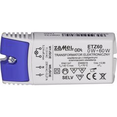 Zamel Transformator elektroniczny 230/11,5V 0-60W ETZ60 (LDX10000042) 3383536 5903669027058