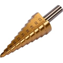 Wiertło Yato stopniowe walcowe 4 6 10 12 14 16 8 18 20 22mm  (YT-44741) 3394756 5906083013270