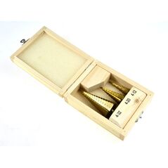 Wiertło AWTools stopniowe walcowe 4 6 10 12 14 16 8 18 20 30 32 22 24 28 26mm zestaw (AW40998) 3404629 5902198748755