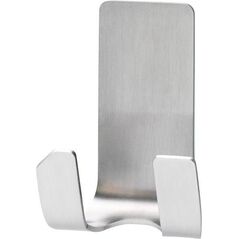 Tesa Haczyk samoprzylepny Powerstrips Waterproof podwójny metalowy chrom 1szt. (H5971004) 3406738 4042448175274