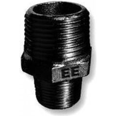 Odlewnia Zawiercie Nypel redukcyjny 11/4"x3/4" czarny nr 40 (5907791610669) 3408623 5907791610669