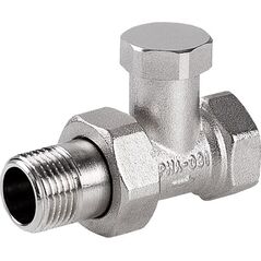 Perfexim Zawór grzejnikowy odcinający prosty 3/8" PN10 (20-031-0001-300) 3411429 5902626297138
