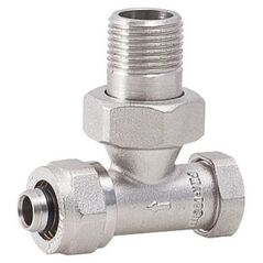 Perfexim Zawór grzejnikowy odcinający kątowy 1/2" PHA-033/PEX z zaciskiem (20-033-0101-003) 3411434 5901880016592