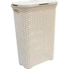 Kosz na pranie Curver Natural Style 40L kremowy (46792) 3414067 3253920709004