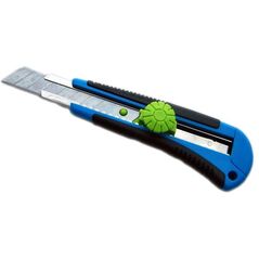 Högert Technik Nóż z ostrzem łamanym 18 mm blokada z kółkiem 3 ostrza SKS (HT4C605) 4001934 5901867173805