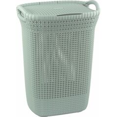 Kosz na pranie Curver Knit 57L błękitny (228411                         ) 4189417 3253923676037