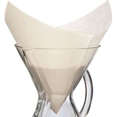 Chemex Filtry papierowe kwadratowe 100szt. 4581982 28068001074