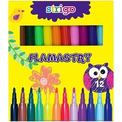 Pukka Pad Zestaw flamastrów 12 kolorów (SSC007) 4642202 6930518937267