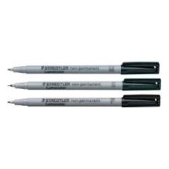 Staedtler Flamaster suchościeralny LUMOCOLOR OHP, F, 4 kolory w etui (STA017) 4670011 4007817304549