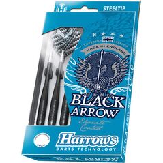 Harrows Rzutki Steeltip Black Arrows czarne 20g (H0072-20) 4719063 5017626005277