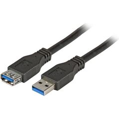 Kabel USB EFB USB-A - USB-A 3 m Czarny (K5237.3) 4720706 4049759082284