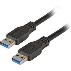 Kabel USB EFB USB-A - USB-A 1.8 m Czarny (K5280SW.1,8) 4720760 4049759106584