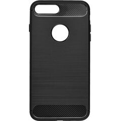 Etui Carbon iPhone 7/iPhone 8 czarny /black 4779927 5903657575233