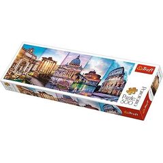 Trefl Puzzle, 500 elementów. Panorama - Podróż do Włoch (GXP-645441) 4782568 5900511295054